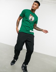 Зеленая футболка New Era NBA Boston Celtics-Зеленый