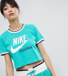 Зеленая футболка Nike Archive-Зеленый