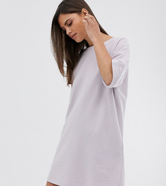 Oversize-платье мини для дома из супермягкого хлопка ASOS DESIGN-Фиолетовый