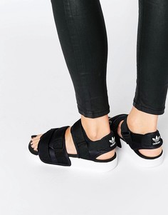 Сандалии с широкими ремешками adidas Originals Adilette-Черный