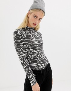Трикотажный топ в полоску AllSaints Zee Kiara-Мульти