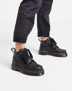 Черные ботинки с пряжками Dr Martens Zuma II-Черный