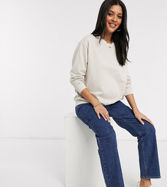 Светло-бежевый oversized-свитшот ASOS DESIGN Maternity
