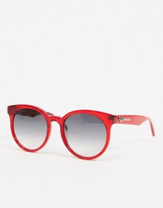 Красные солнцезащитные очки Moschino-Красный
