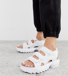 Белые сандалии Fila Disruptor-Белый