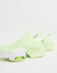 Зеленые кроссовки Nike Training Air Zoom SuperRep-Зеленый