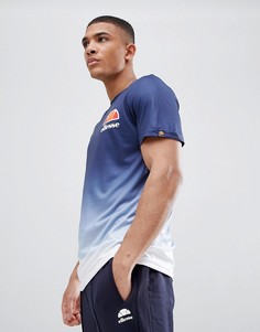 Темно-синяя футболка деграде ellesse Eularia-Темно-синий