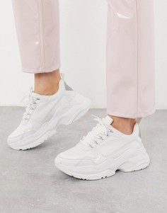 Белые кроссовки на массивной подошве ASOS DESIGN Darling-Белый