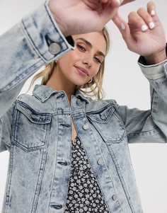 Джинсовая куртка Brave Soul-Синий