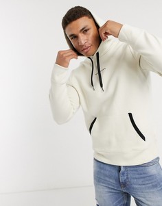 Худи кремового цвета с логотипом Hollister core-Кремовый