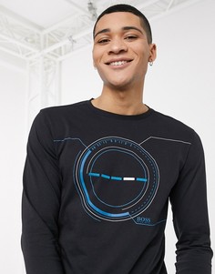 Лонгслив BOSS Athleisure-Черный