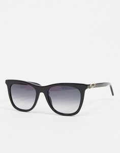 Черные солнцезащитные очки Moschino Love-Черный