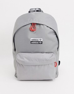 Серый рюкзак с логотипом adidas Originals