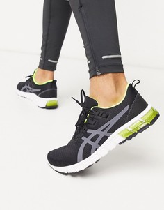 Черные кроссовки Asics Running gel quantum-Черный