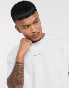 Серая трикотажная oversized-футболка Good For Nothing-Серый