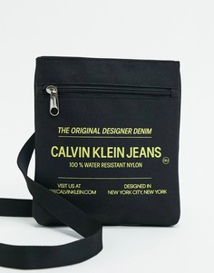 Черная сумка для авиапутешествий Calvin Klein Jeans-Черный