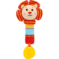 Игрушка-пищалка Жирафики "Львёнок", с прорезывателем