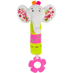 Игрушка-пищалка Жирафики "Слонёнок Тим", с прорезывателем