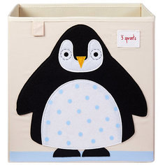 Коробка для хранения 3 Sprouts. Пингвин