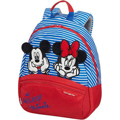 Рюкзак Samsonite Disney Ultimate 2.0 Минни и микки полоски, размер S