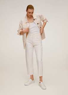Укороченные джинсы straight fit - Village Mango