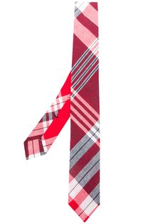Thom Browne классический галстук в клетку