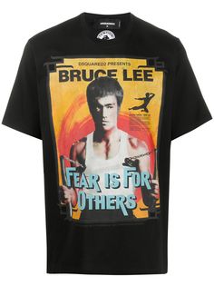 Dsquared2 футболка с принтом Bruce Lee