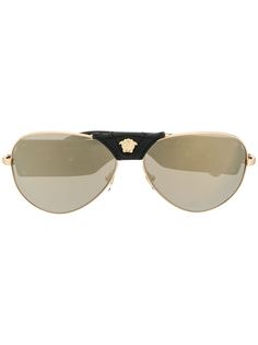 Versace Eyewear солнцезащитные очки-авиаторы