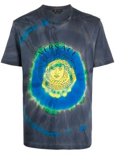 Versace футболка Medusa с принтом тай-дай