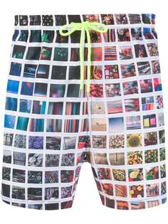Paul Smith плавки-шорты с фотопринтом