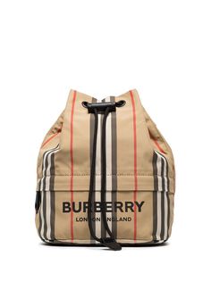 Burberry сумка с логотипом и полосками Icon Stripe