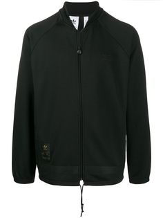 adidas куртка с вышитым логотипом