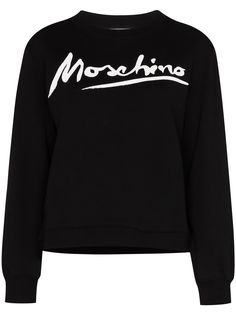 Moschino толстовка с логотипом