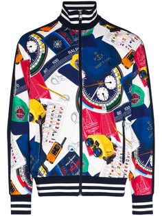 Polo Ralph Lauren толстовка на молнии с принтом