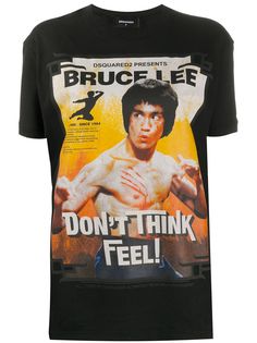 Dsquared2 футболка с принтом Bruce Lee