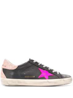 Golden Goose кеды Superstar с блестками