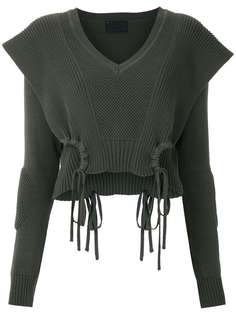 Andrea Bogosian Roxan knitted blouse