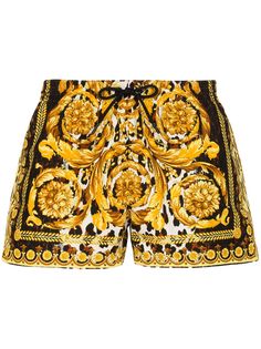 Versace плавки-шорты с принтом Wild Baroque