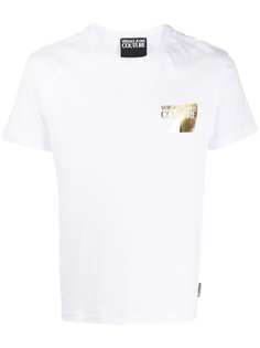 Versace Jeans Couture футболка с круглым вырезом и логотипом