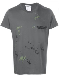 Helmut Lang футболка с логотипом