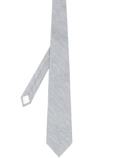 Burberry галстук с заостренным концом