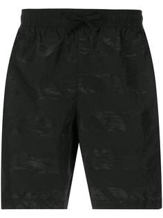 Stone Island Shadow Project striped swim shorts