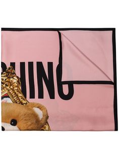 Moschino платок с принтом