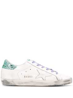 Golden Goose кеды Superstar с блестками