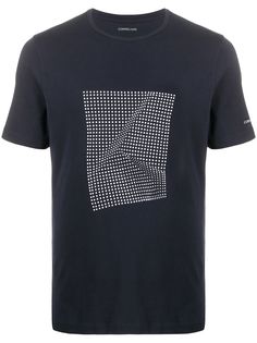Corneliani футболка с принтом