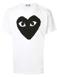 Comme Des Garçons Play футболка с логотипом