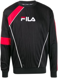 Fila толстовка в стиле колор-блок с логотипом