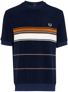 Fred Perry махровая футболка в полоску