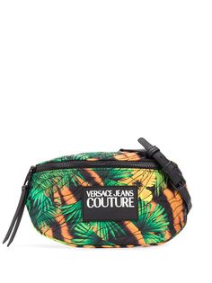Versace Jeans Couture регулируемая поясная сумка с принтом