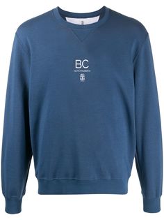 Brunello Cucinelli толстовка с логотипом